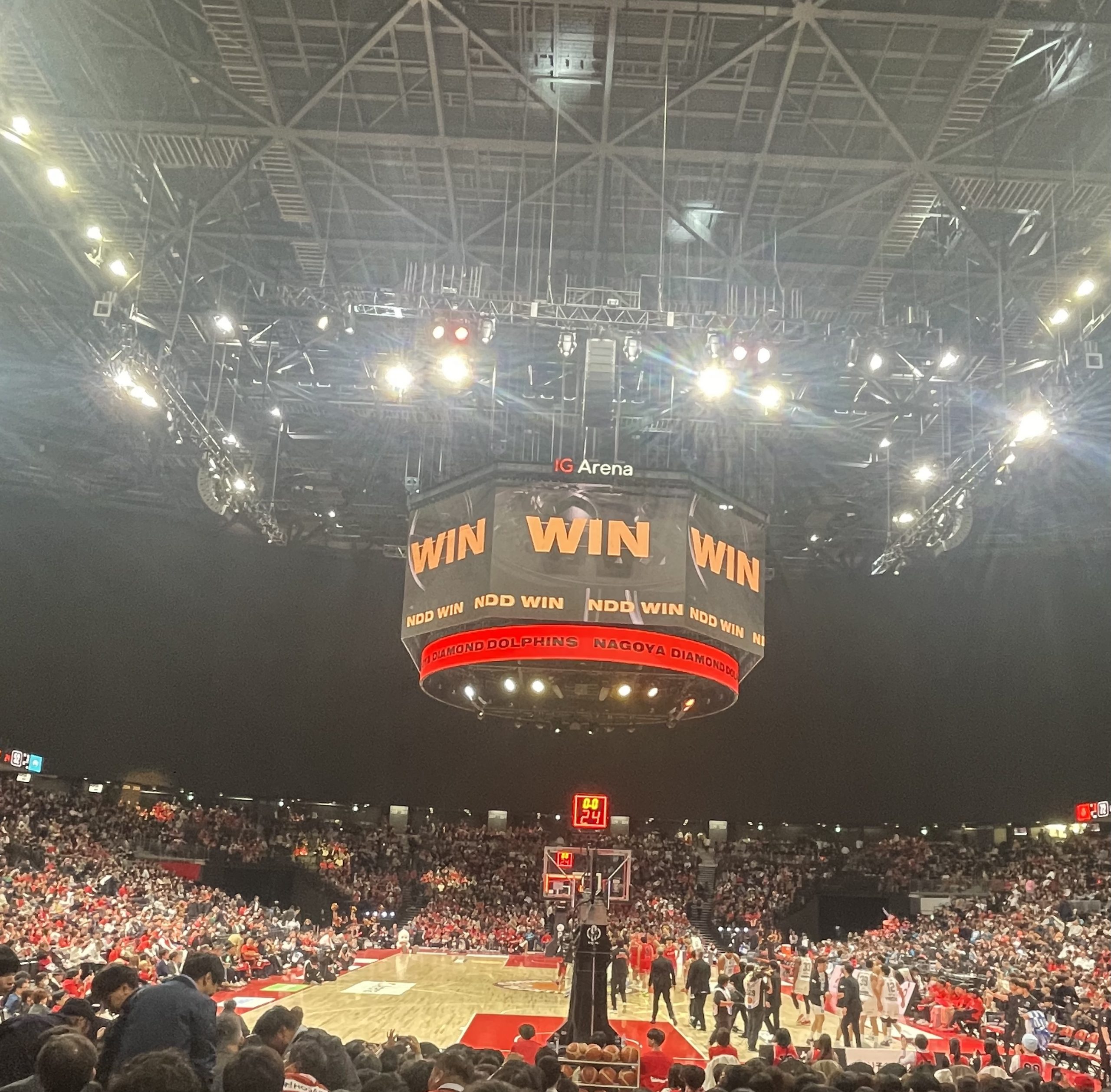 Bリーグ観戦に行きました